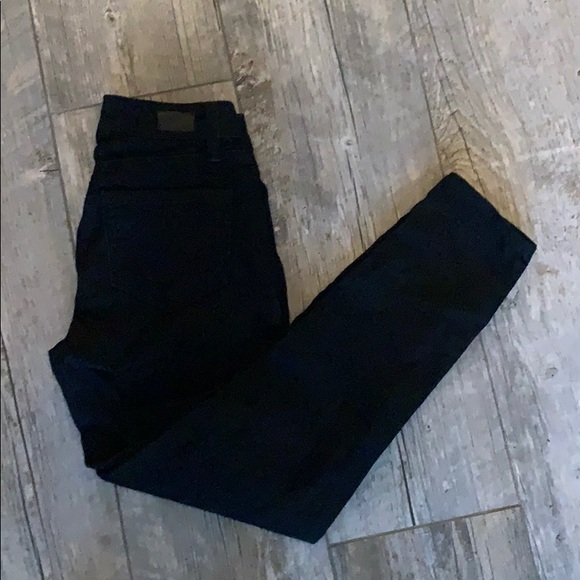 PAIGE Verdugo Crop Black Jeans - Picture 4 of 7